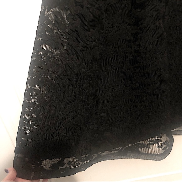 City Chic Black Midi Dress - Picture 6 of 12